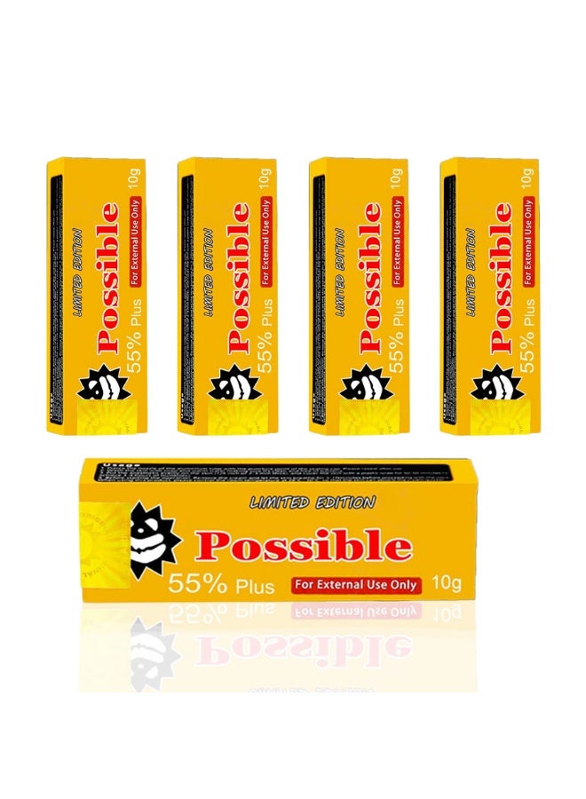 Possible كريم مخدر - إصدار محدود من بوسيبول تي كي تي إكس - امتصاص وتخدير أكثر بنسبة 55% - إيملا - كريم مخدر - كريم تخدير الوشم - 5 عبوات - Image 5